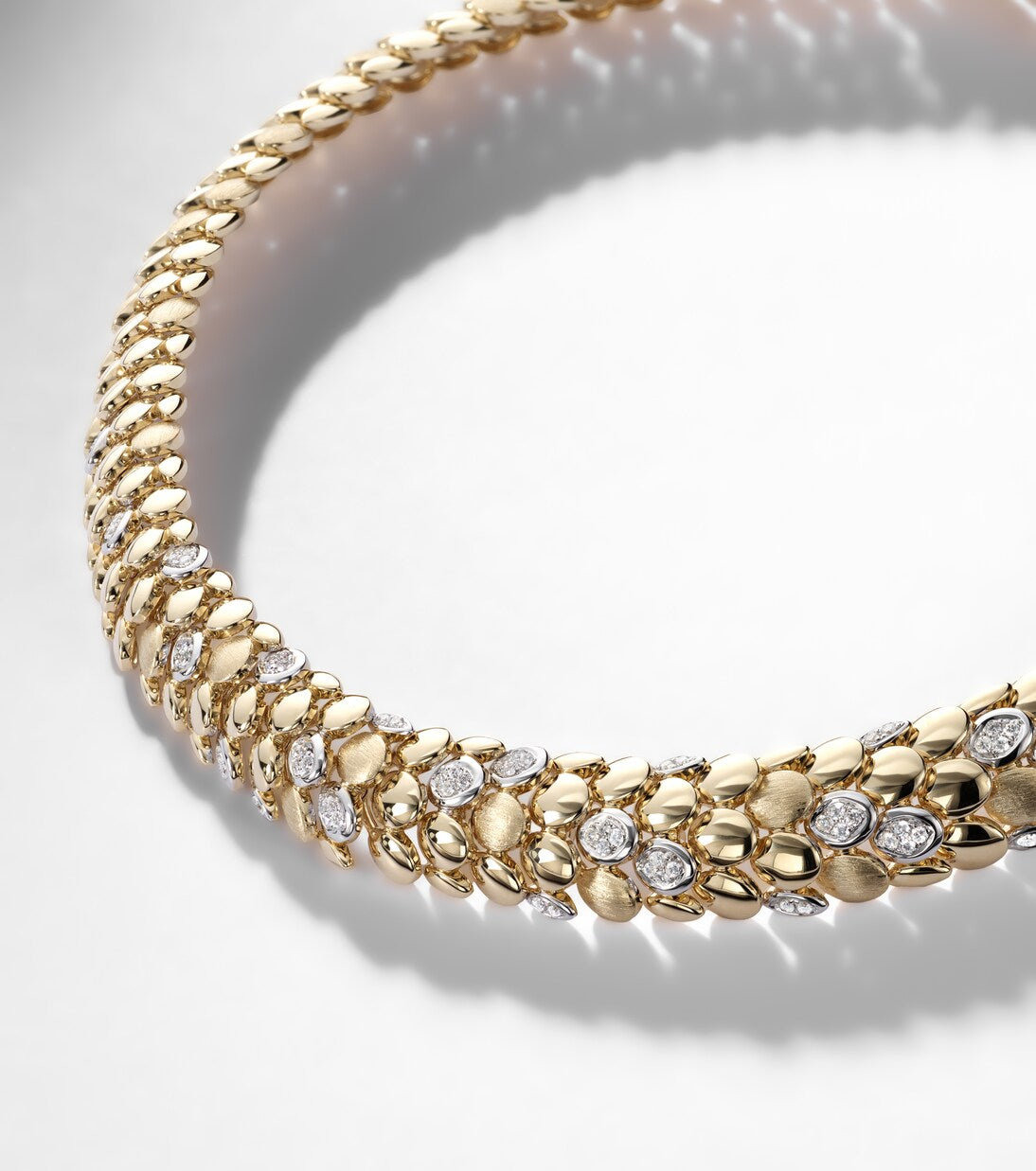 Crystal Mesh Necklace