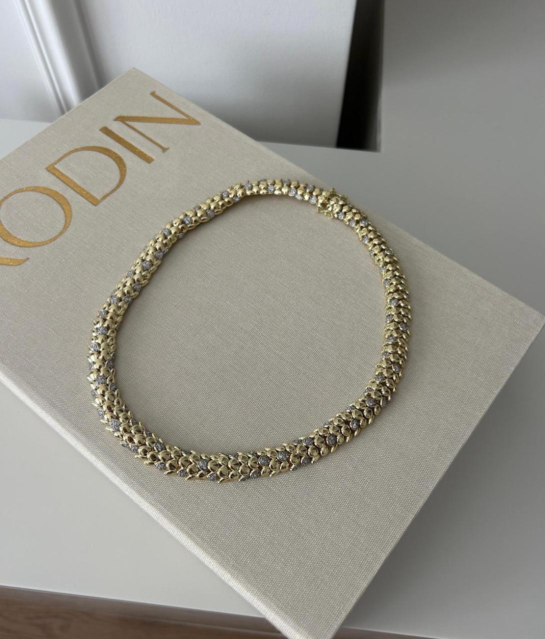 Crystal Mesh Necklace