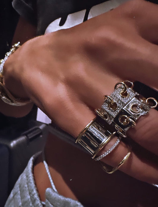 Celeste Charm Ring
