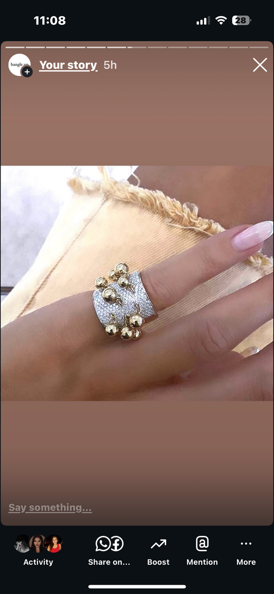 Bubble ring