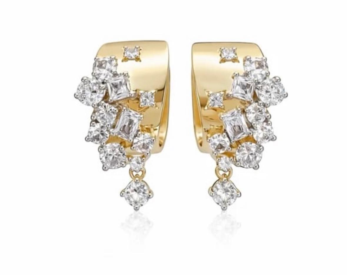 Golden Radiance Earrings