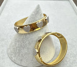 Crystal Heart Cuff Bracelet