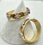 Celestial Heart & Star Cuff Bracelet
