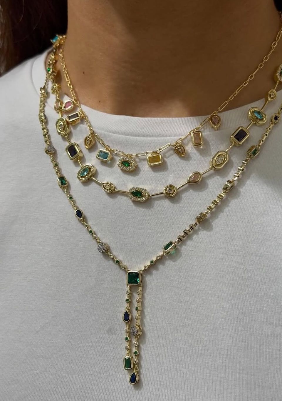 Heritage Gemstone Necklace Collection
