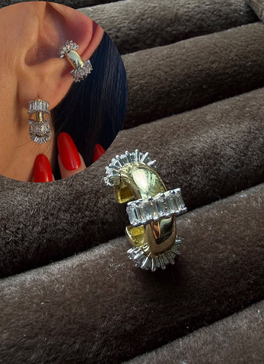 Aurora Crystal Ear Cuff
